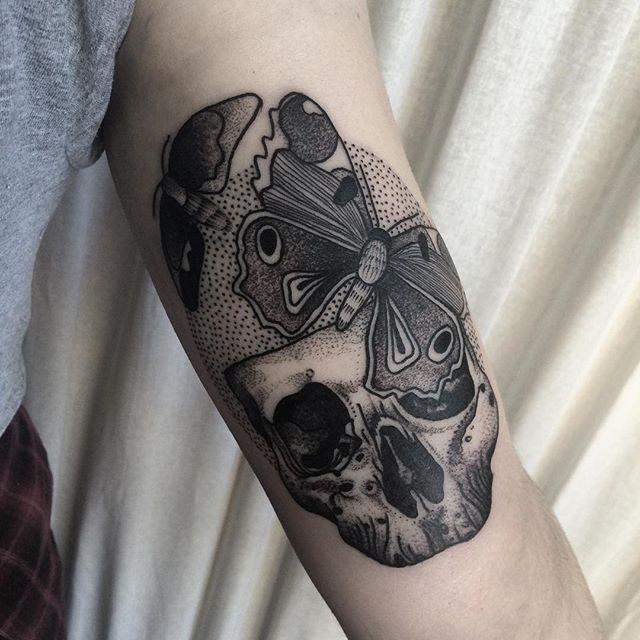 tatuaggio teschio 89