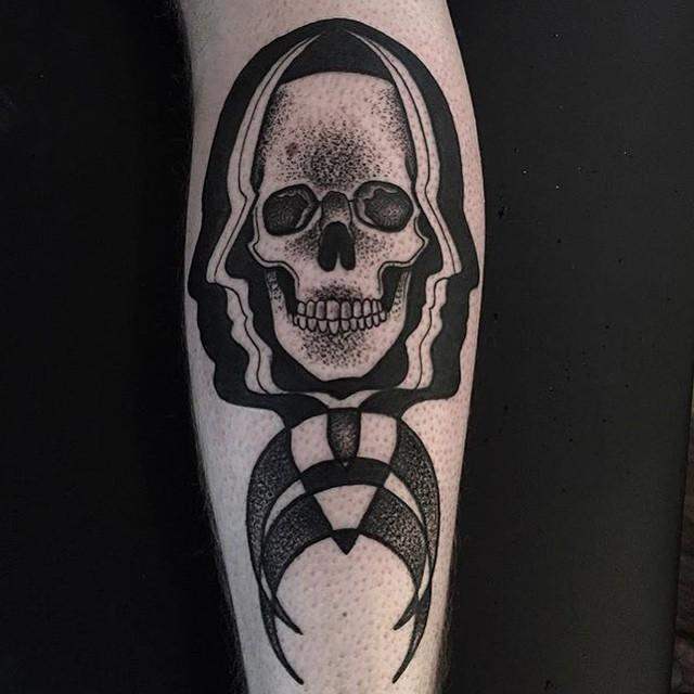 tatuaggio teschio 95