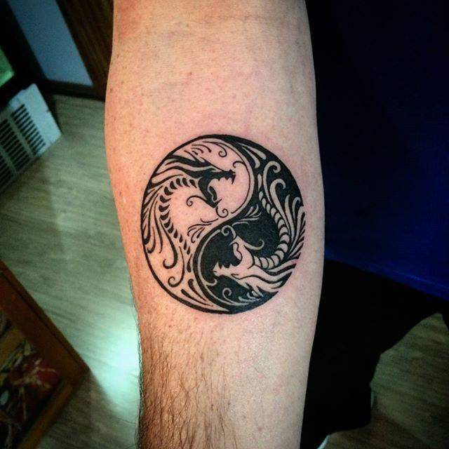 tatuaggio yin yang 117