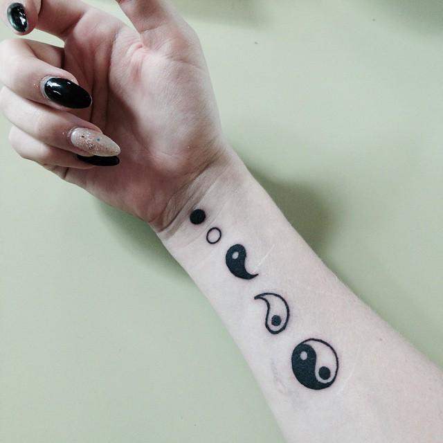 tatuaggio yin yang 119
