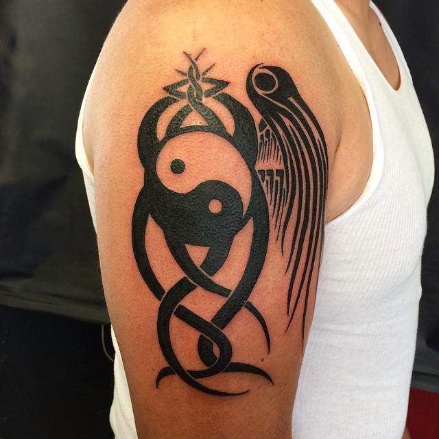 tatuaggio yin yang 127