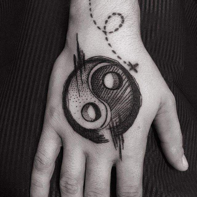 tatuaggio yin yang 29