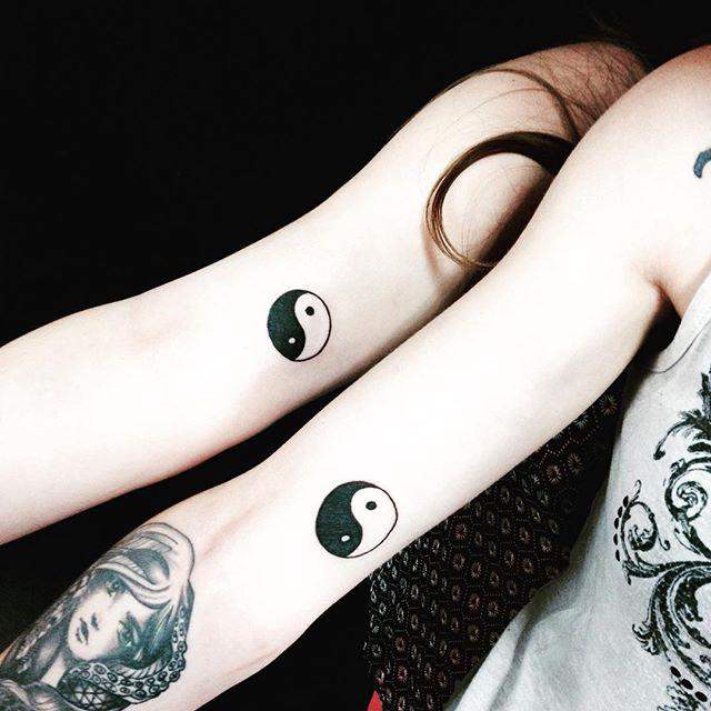 tatuaggio yin yang 33