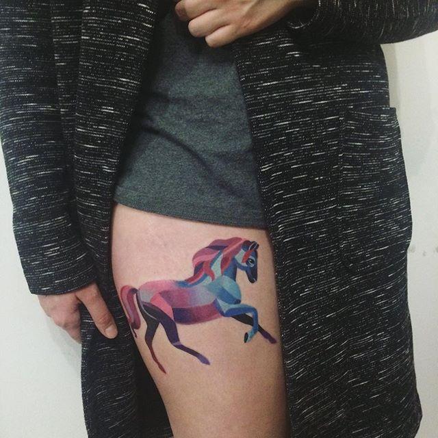 tatuaggio cavallo 69