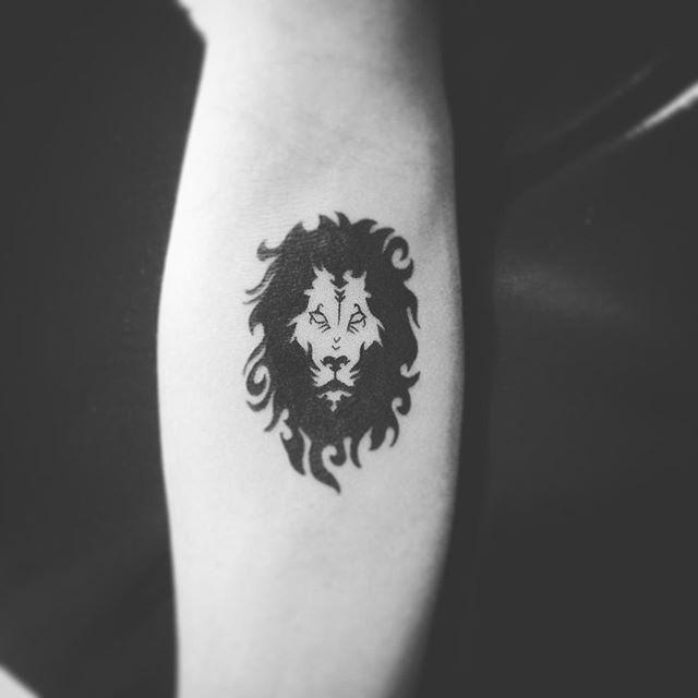 tatuaggio leone 73