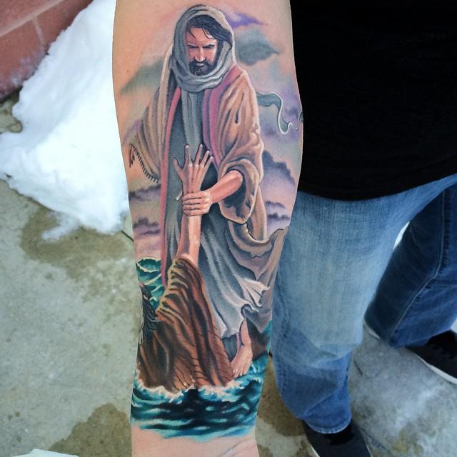tatuaggio motivo religioso 03