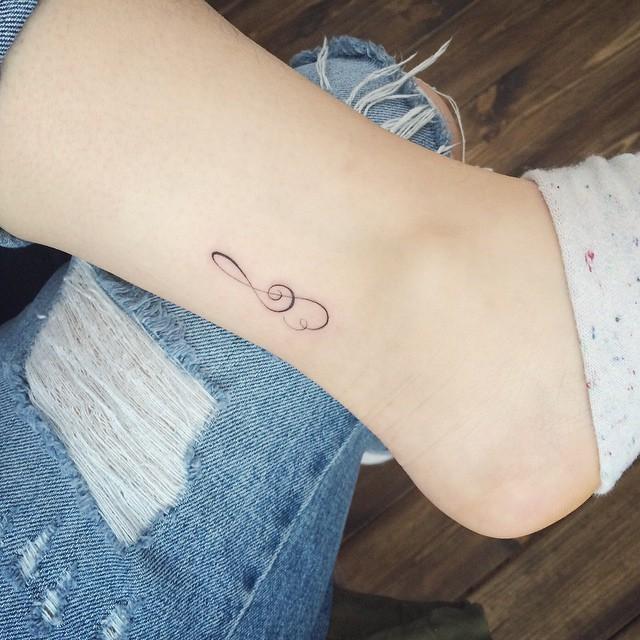 tatuaggio nota musicale 37