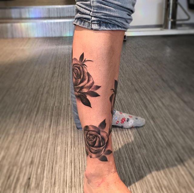 tatuaggio rosa 13