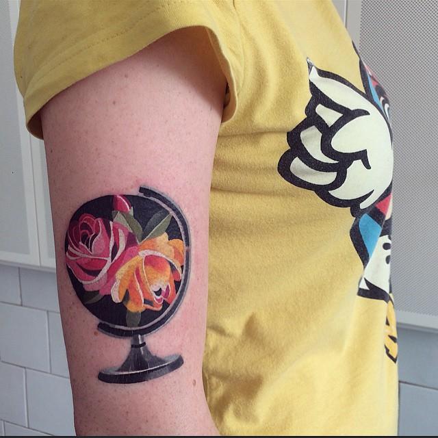 tatuaggio rosa 27