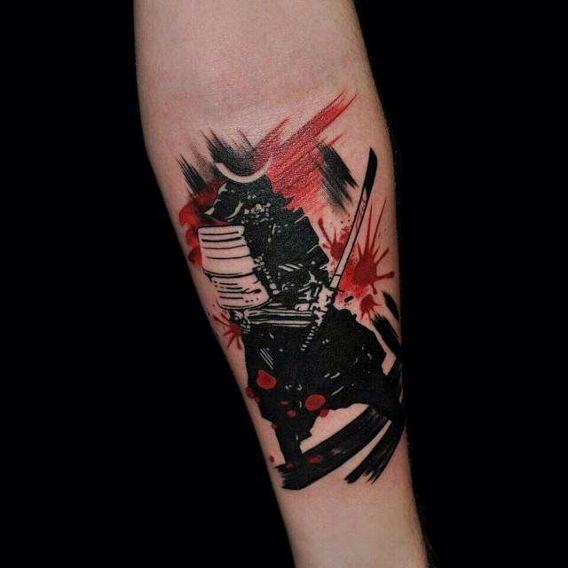 tatuaggio samurai 35