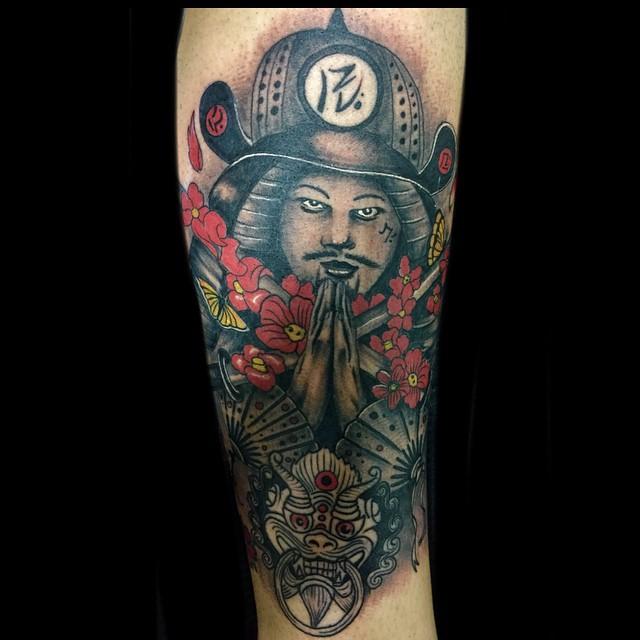 tatuaggio samurai 65