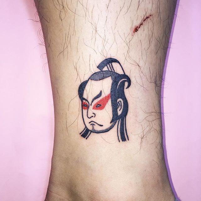tatuaggio samurai 71