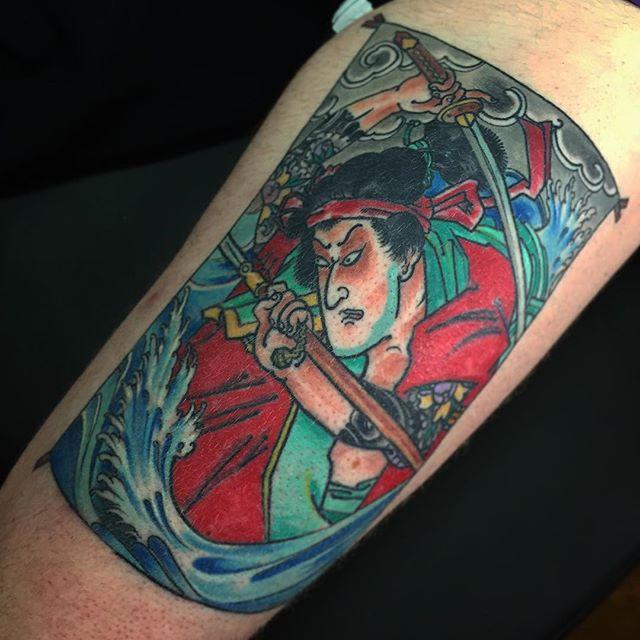 tatuaggio samurai 99