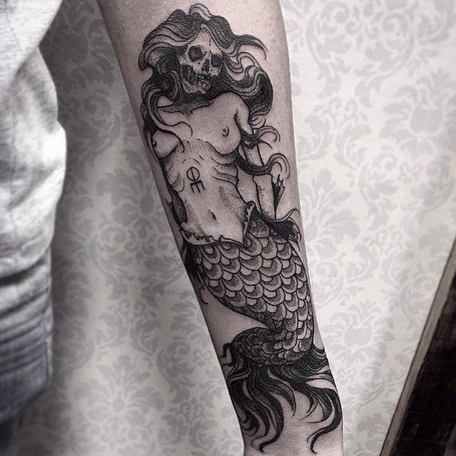 tatuaggio sirena 11