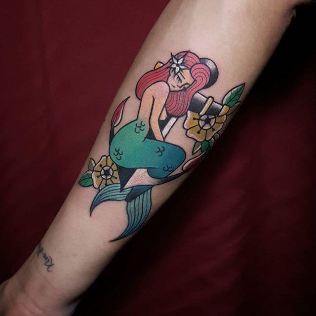tatuaggio sirena 17