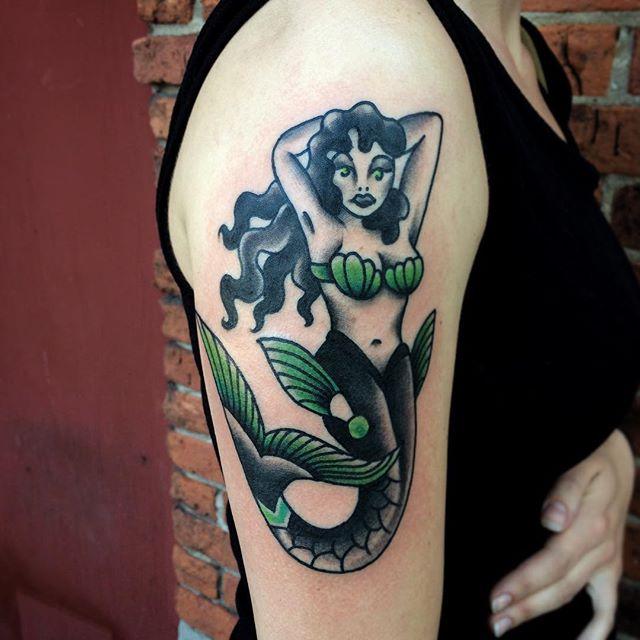 tatuaggio sirena 33