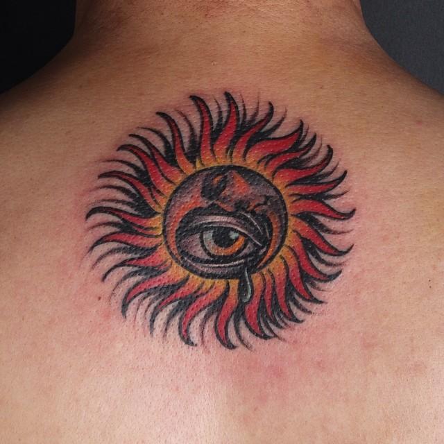 tatuaggio sole 05