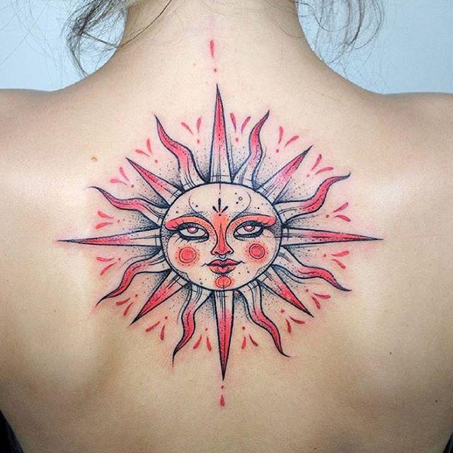 tatuaggio sole 35