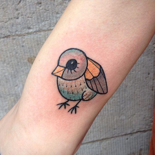 tatuaggio uccello 11