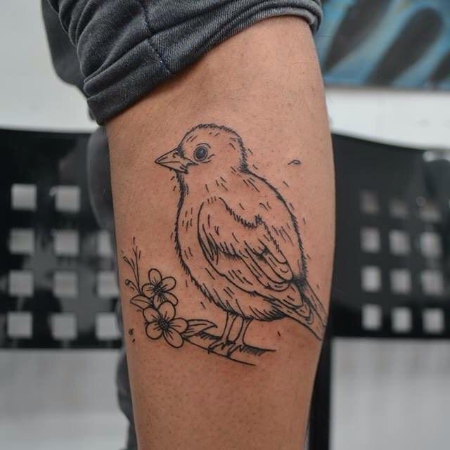 tatuaggio uccello 91