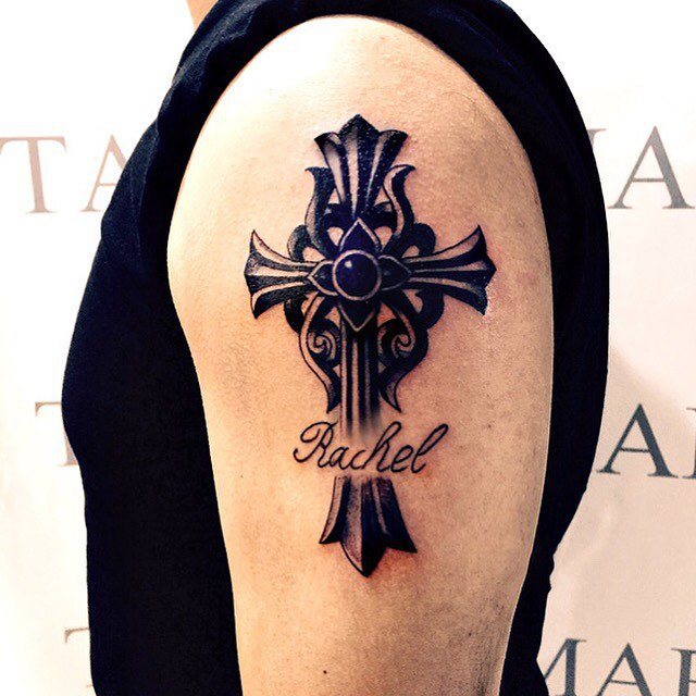 tatuaggio croce 33