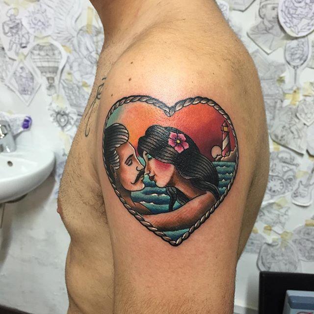 tatuaggio cuore 113