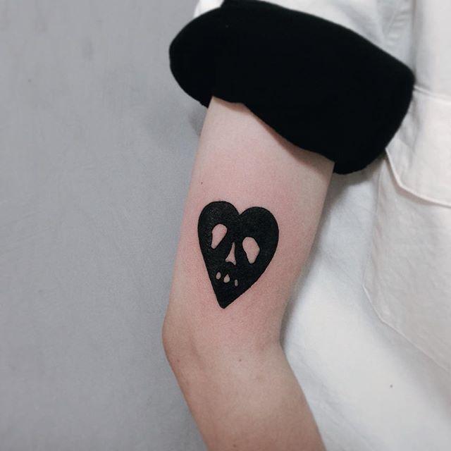 tatuaggio cuore 125
