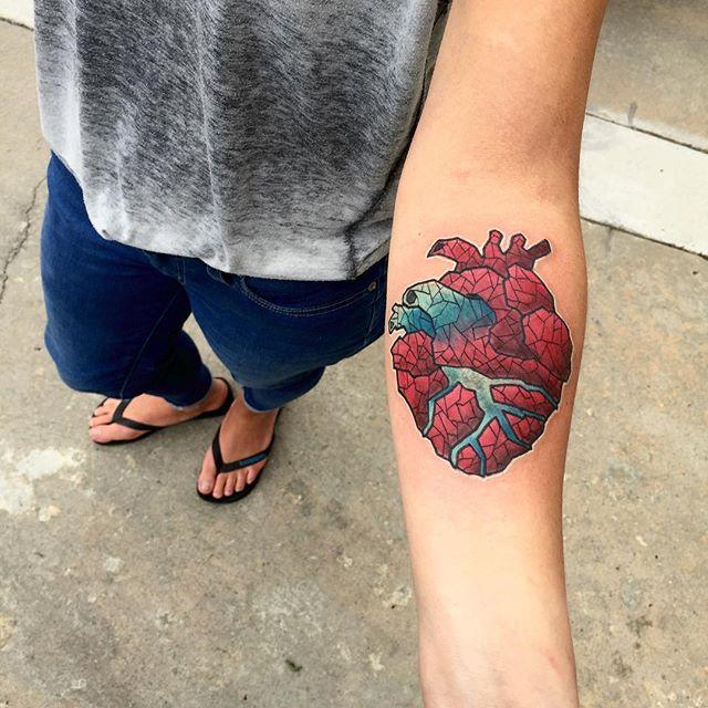 tatuaggio cuore 35