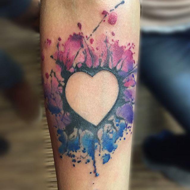 tatuaggio cuore 39