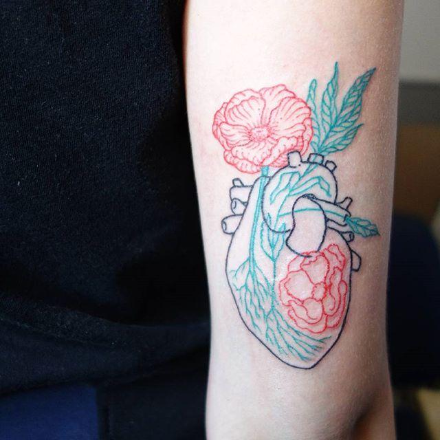 tatuaggio cuore 51