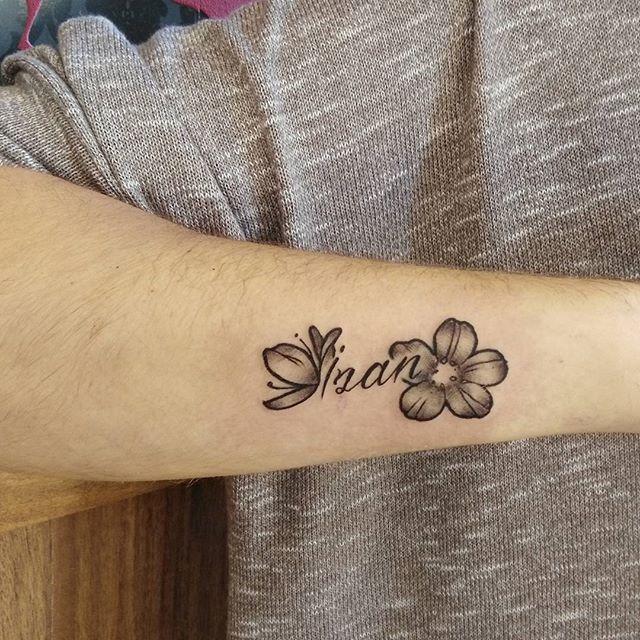tatuaggio fiore ciliegio sakura 107