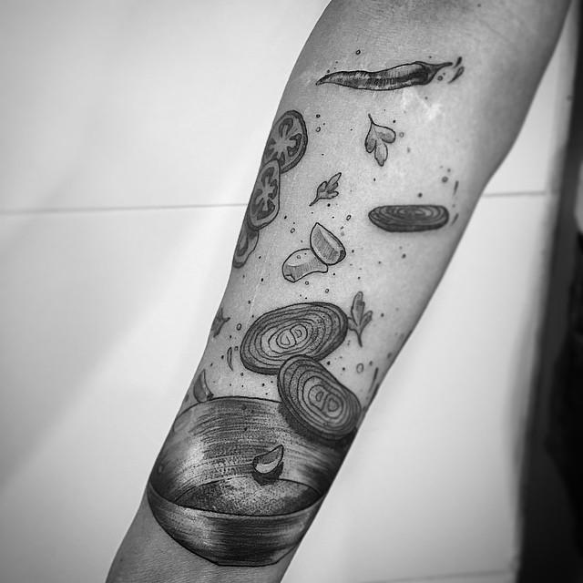 tatuaggio gastronomico 125