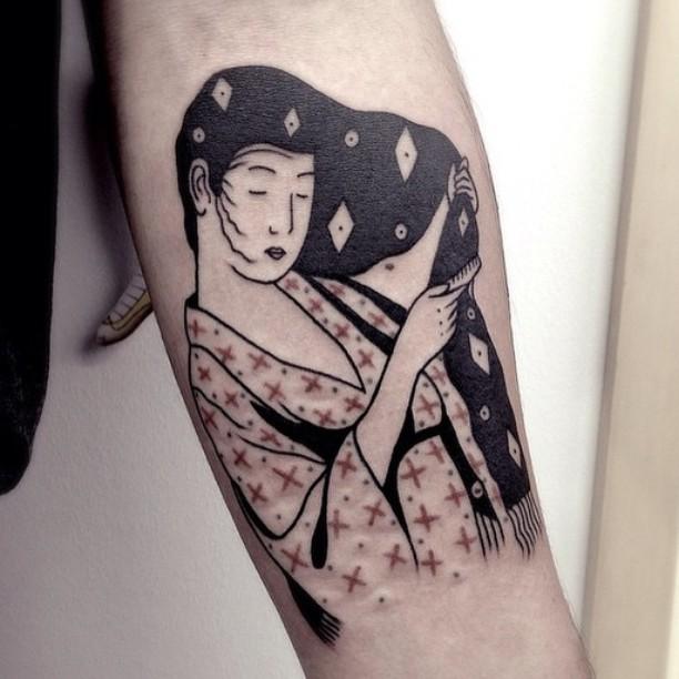 tatuaggio geisha 03