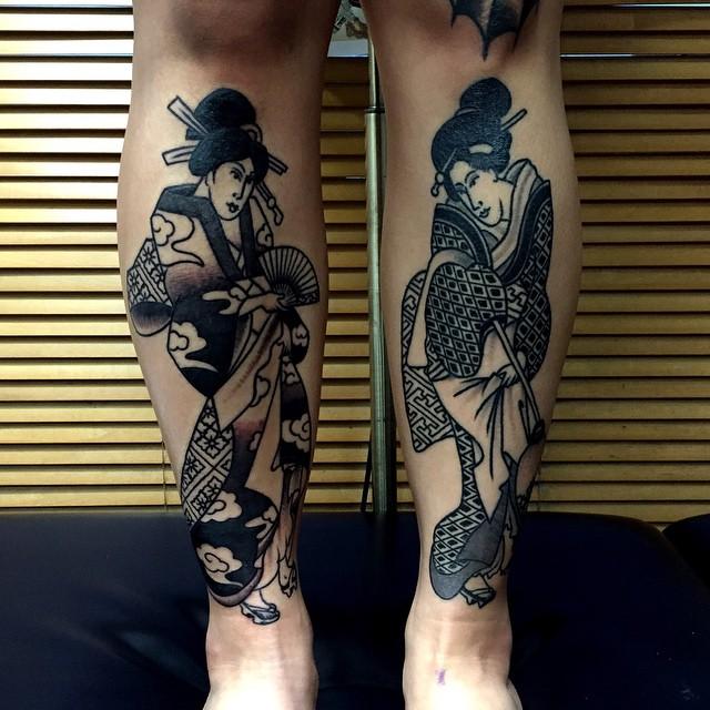 tatuaggio geisha 07
