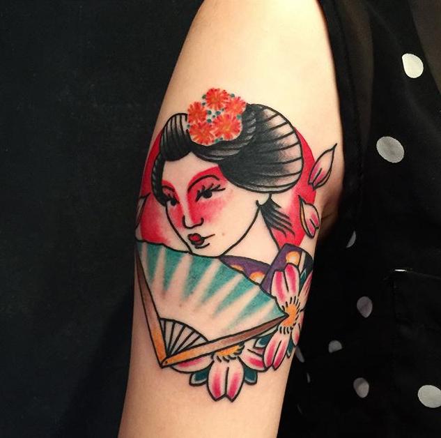 tatuaggio geisha 121