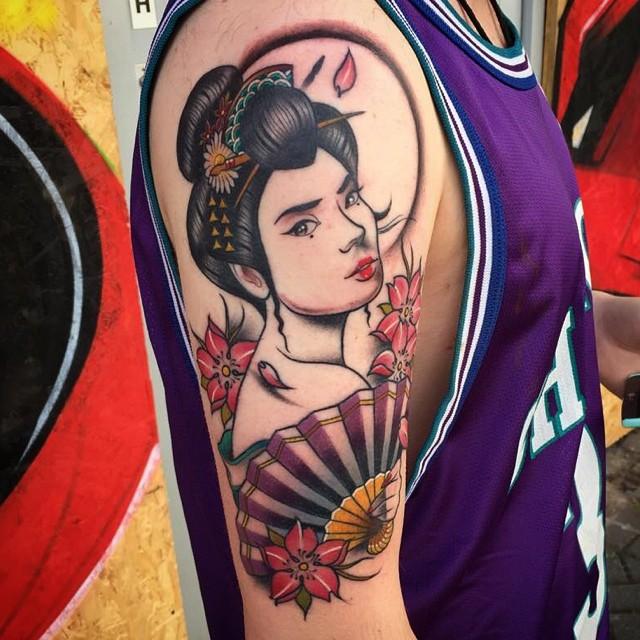 tatuaggio geisha 25