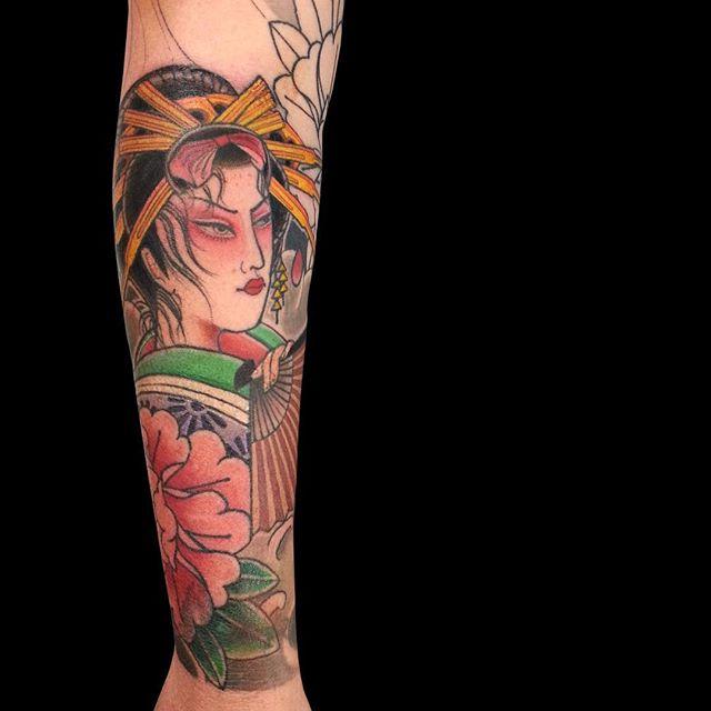 tatuaggio geisha 39