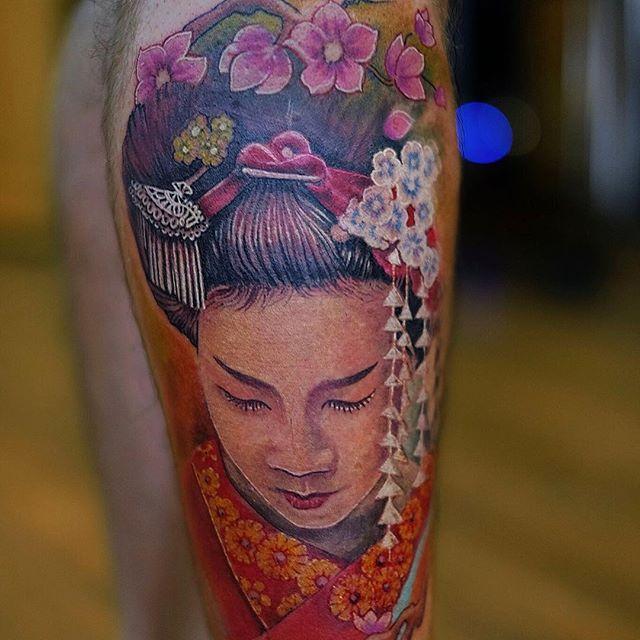 tatuaggio geisha 85