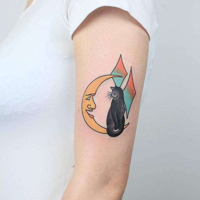 tatuaggio luna 07