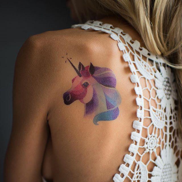 tatuaggio unicornio 03