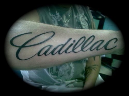 41 tatuaggio di lettere