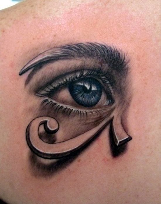 tatuaggio occhio horus ra 119