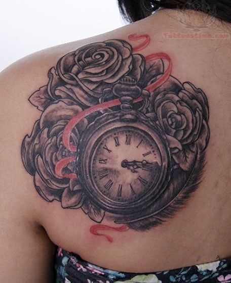 tatuaggio orologio 93