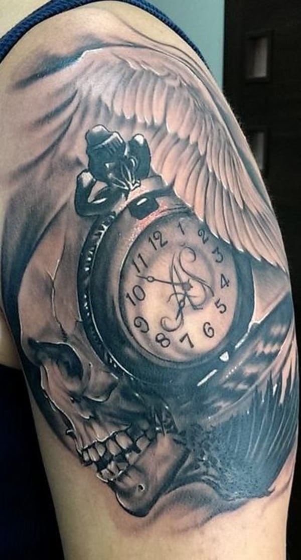 tatuaggio orologio da taschino 275