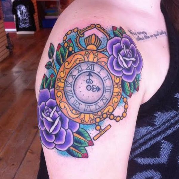 tatuaggio orologio da taschino 413