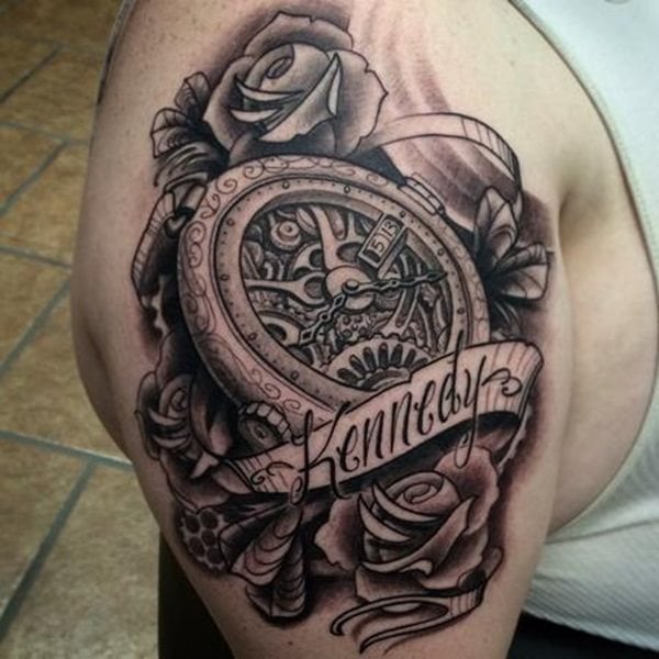 tatuaggio orologio da taschino 513
