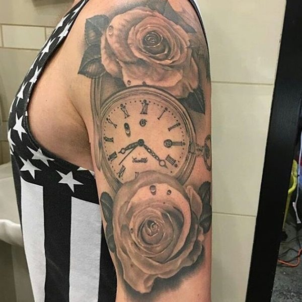 tatuaggio orologio da taschino 705