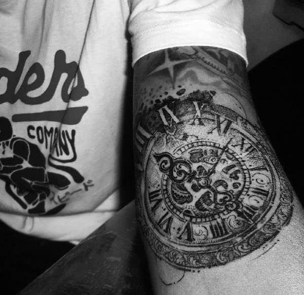 tatuaggio orologio da taschino 89