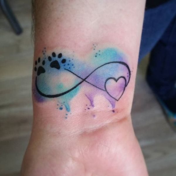 tatuaggio zampa di cane 101