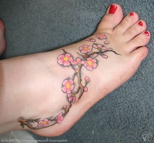 24 tatuaggi piede